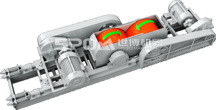 對輥粉碎機結(jié)構(gòu)原理